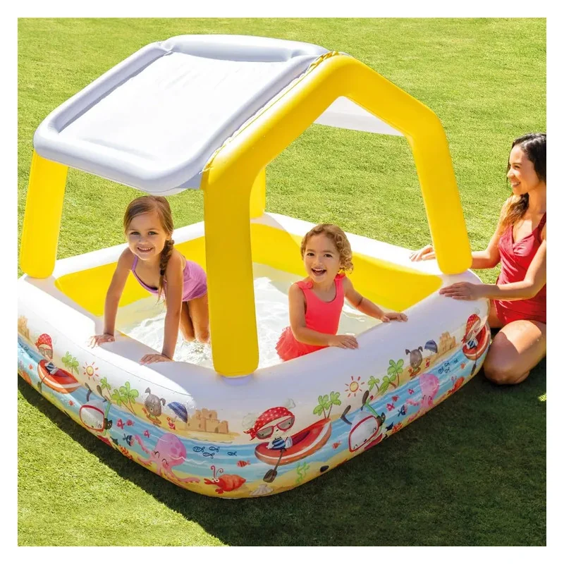 Piscine gonflable avec pare-soleil Sun Shade