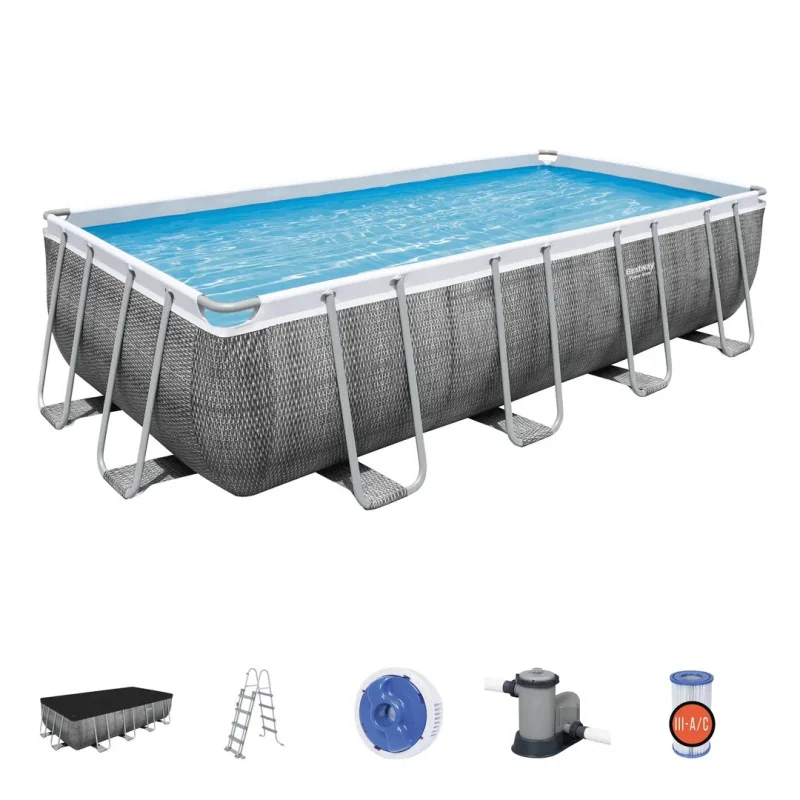 Piscine hors-sol tubulaire POWERSTEEL