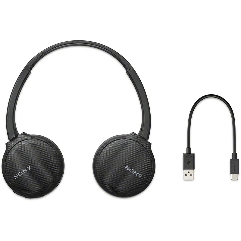 Casque sans fil Bluetooth Téléphone Noir