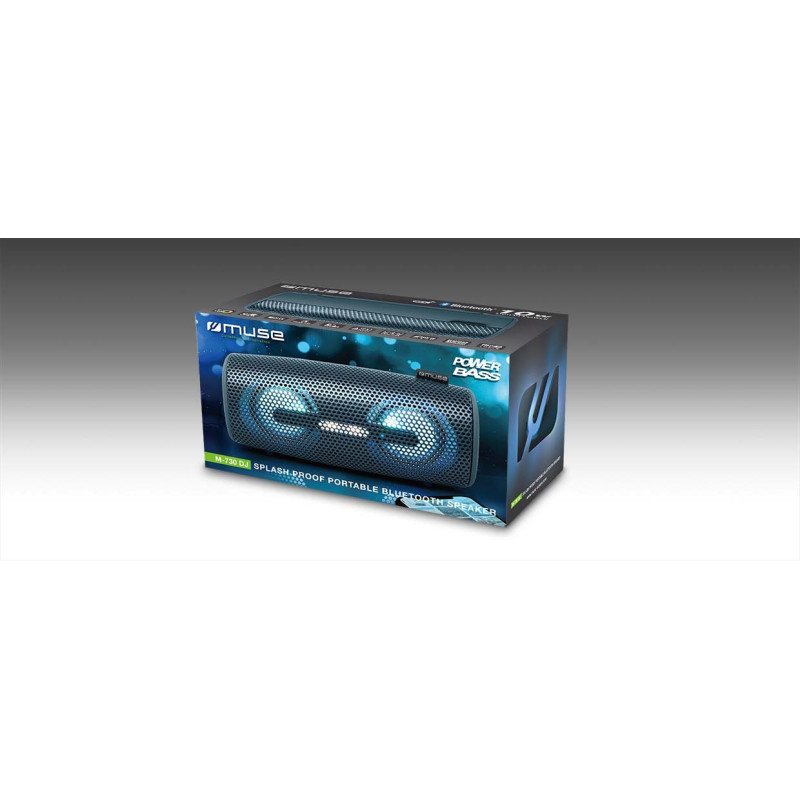 ENCEINTE PORTABLE BLUETOOTH - MUSE - M-730DJ