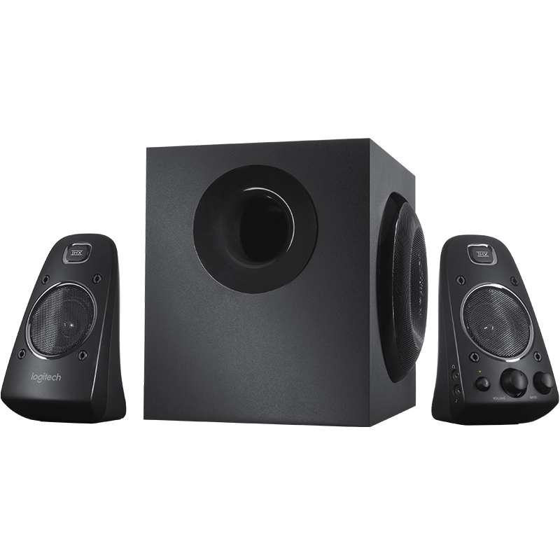 ENCEINTES AVEC CAISSON DE BASSES LOGITECH NOIR - Z623