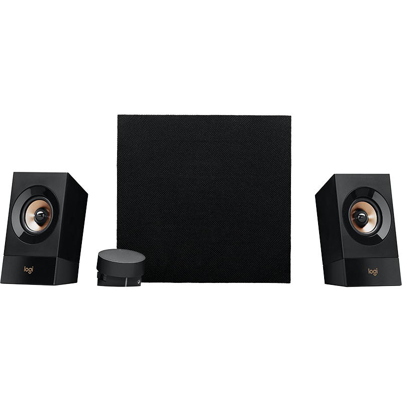 ENCEINTES AVEC CAISSON DE BASSES NOIR LOGITECH - Z533