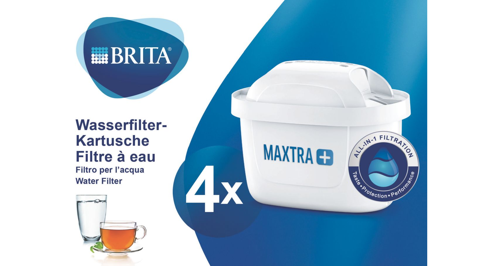 Pack de 4 cartouches + 1 gratuite MAXTRA+
