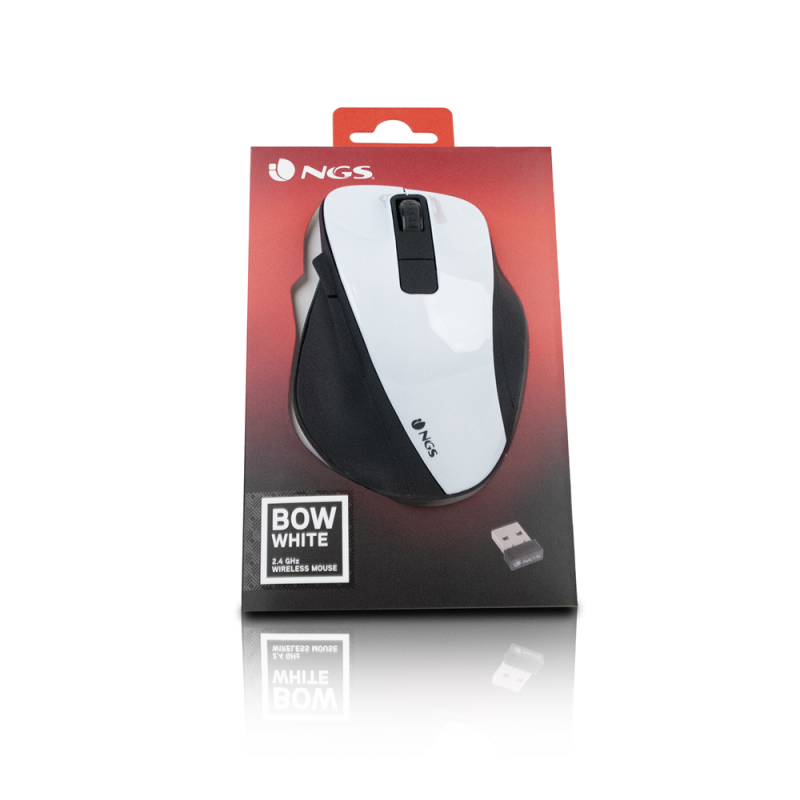 Souris sans fil Noir/Blanc - NGS - 69561108639