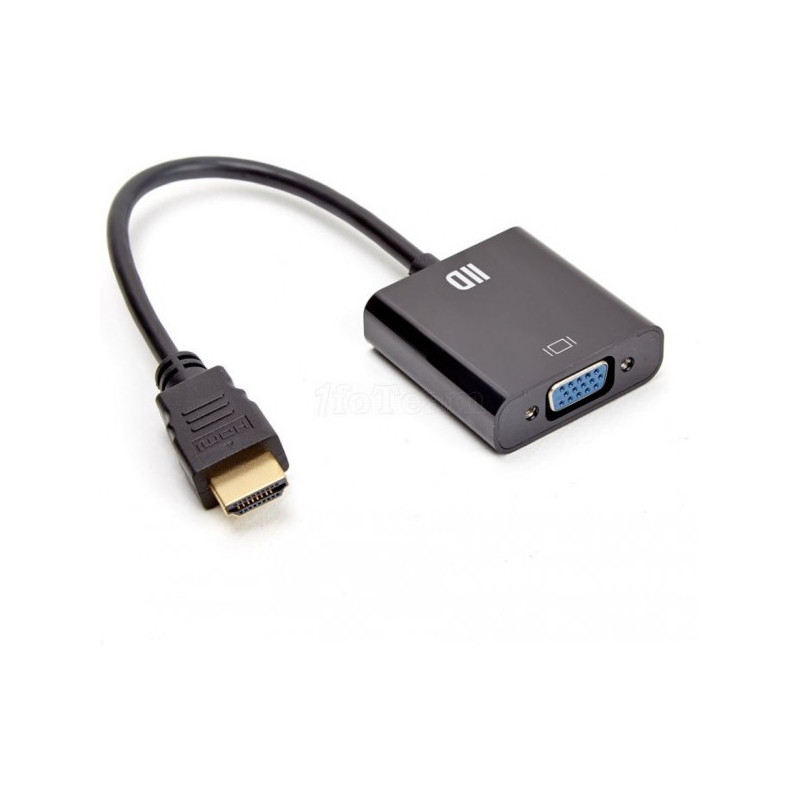 Adaptateur HDMI vers VGA - D2 DIFFUSION - VD2ADPVGAFHDMIM D2