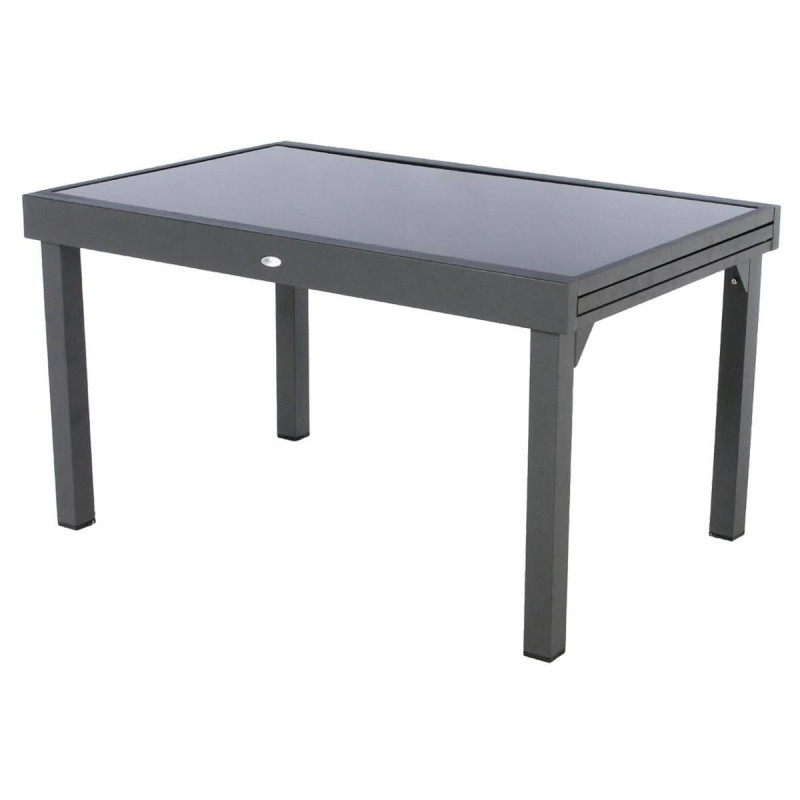 Table de Jardin Extensible Piazza 10 Places Graphite