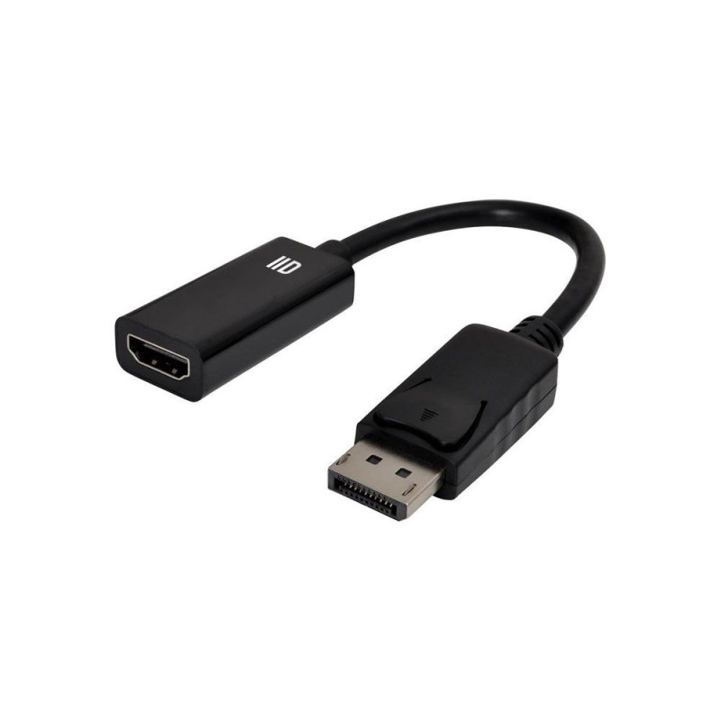 Adapteur Displayport Mâle vers HDMI Femelle 1080p 60Hz Noir - D2 DIFFUSION - ADA_D2DPHMI