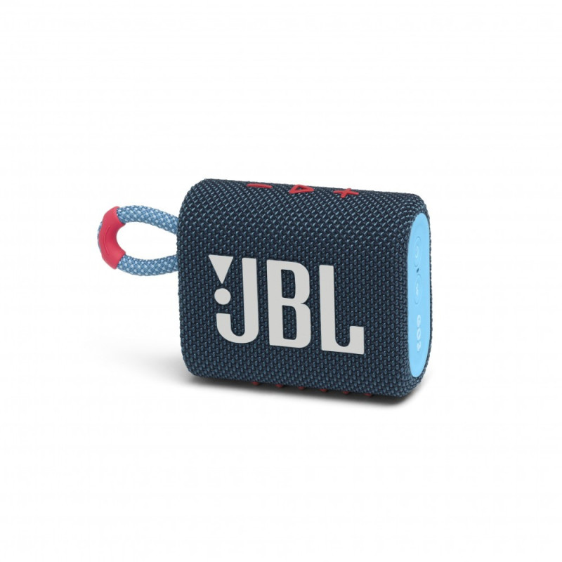 Enceinte GO 3 BLEU ROSE - JBL - JBLGO3BLUP