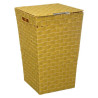 PANIER LINGE LISA JAUNE MOUTARD