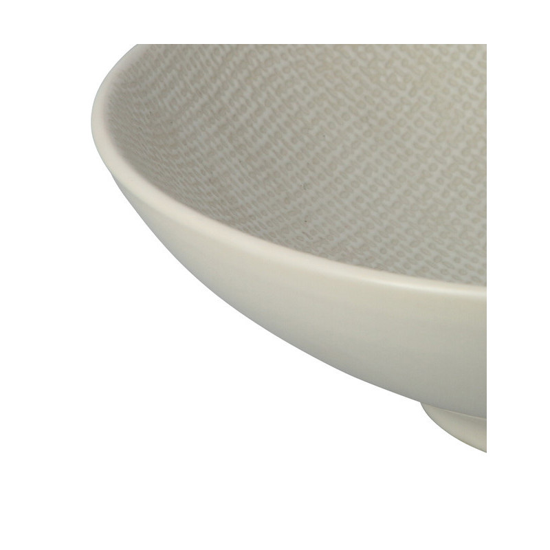 Assiette creuse Vesuvio 19cm Blanc