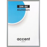 CADRE ACCENT NICKEL 21 X 29.7 CM GRIS