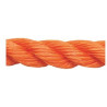 CORDE POLYPROPYLENE TORSADEE ORANGE 200 KG D12MM BOBINE 75M