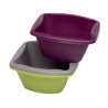 BASSINE CARRE 6L COLORIS ASSORTI