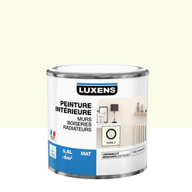 Peinture Interieure Blanc Cool 3 Luxens Mat 0 5l Ravate Com