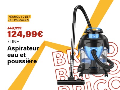 Aspirateur eau et poussière - 7LINE | Ravate.com Image : Aspirateur eau et poussière - 7LINE | Ravate.com