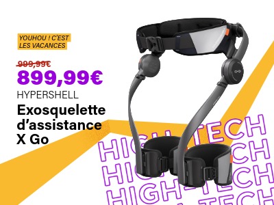 Exosquelette d’assistance X Go Noir/Gris - HYPERSHELL | Ravate.com Image : Exosquelette d’assistance X Go Noir/Gris - HYPERSHELL | Ravate.com