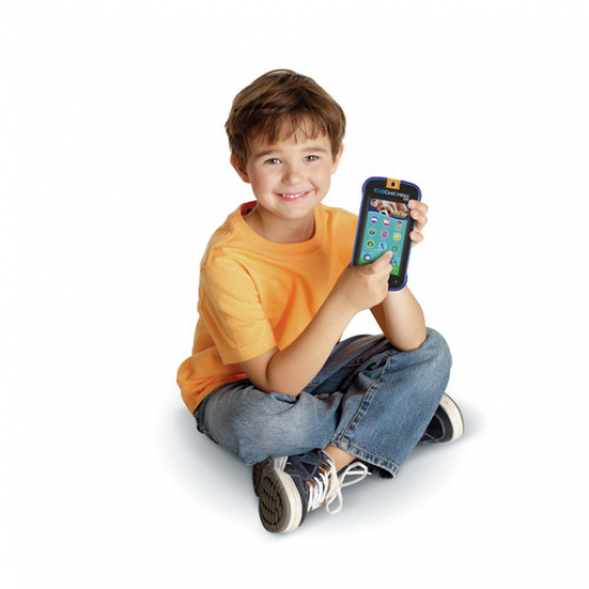 VTECH - Kidicom Max 3.0 - Portable enfant performant - 16 applications/jeux  - 8 Go - Bleu