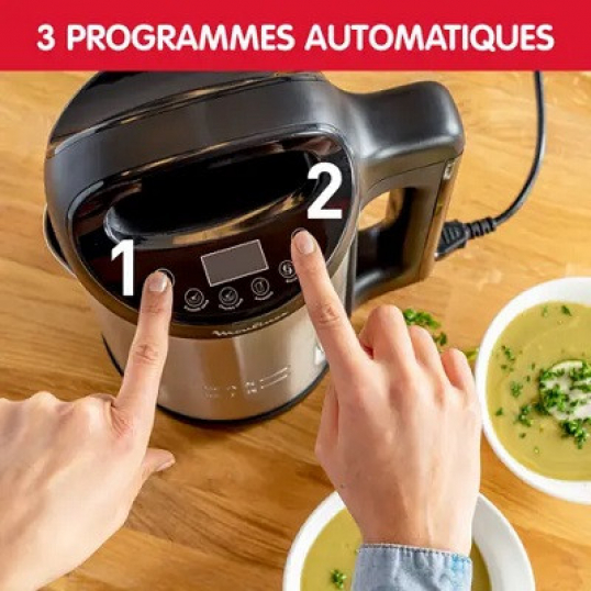 MOULINEX l Avis sur le My Daily Soup : un blender/soupe maker avec 3  programmes automatiques ! 